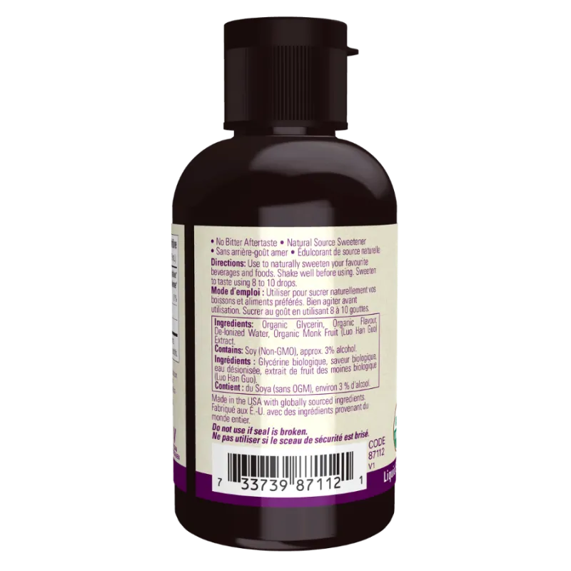 NOW Foods 나우 푸드 유기농 액상 몽크 후르츠 캐러멜 맛 53mL | 매일 업데이트되는 특가 상품 | VITASHOP
