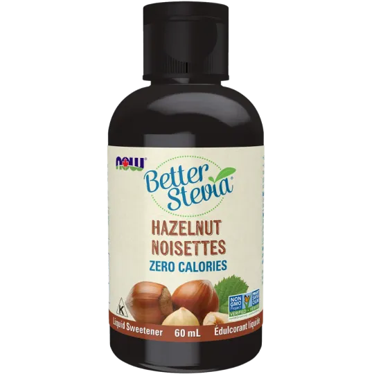 NOW Foods Stevia Liquid Extract (Hazelnut) 60mL | Unbeatable Prices, Daily Deals | VITASHOP