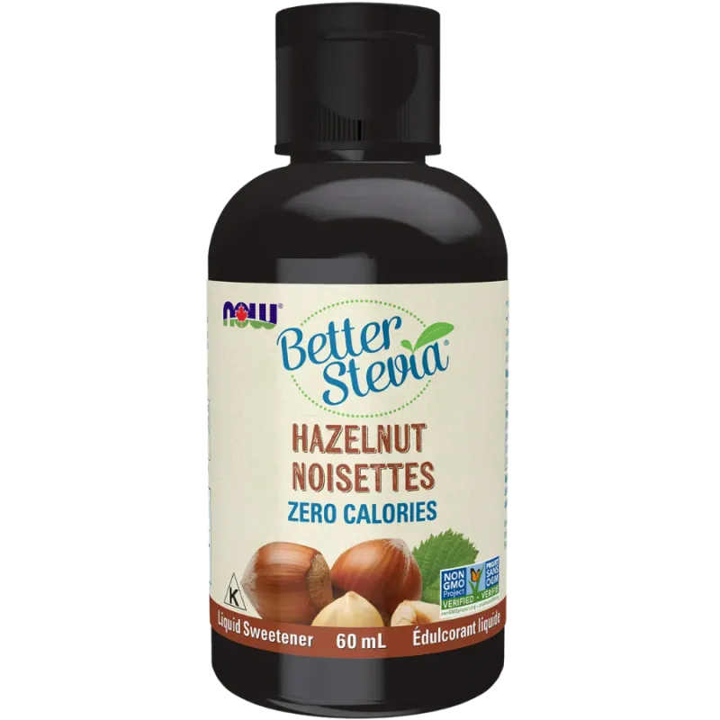 NOW Foods Stevia Liquid Extract (Hazelnut) 60mL | Unbeatable Prices, Daily Deals | VITASHOP
