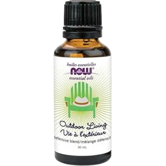 NOW Foods Outdoor Living Essential Oil, 30 mL | Unbeatable Prices, Daily Deals | VITASHOP