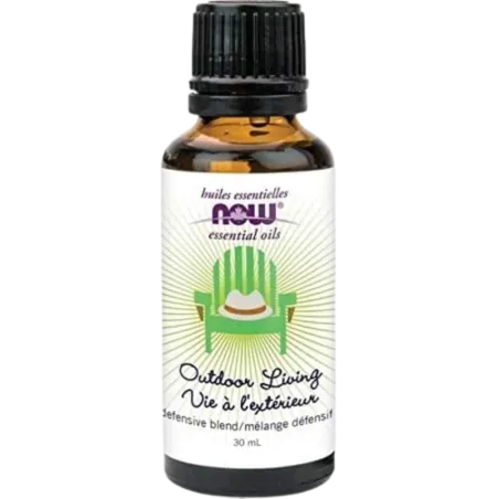 NOW Foods Outdoor Living Essential Oil, 30 mL | Unbeatable Prices, Daily Deals | VITASHOP