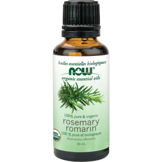 Huile de romarin biologique, 30 mL | Safest & Easiest Shopping Vitamins Online | VITASHOP