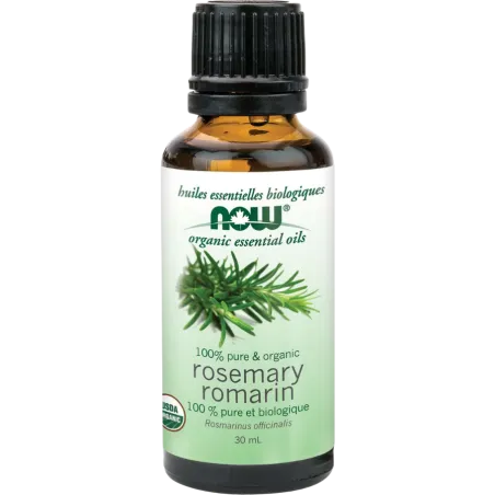 Huile de romarin biologique, 30 mL | Safest & Easiest Shopping Vitamins Online | VITASHOP
