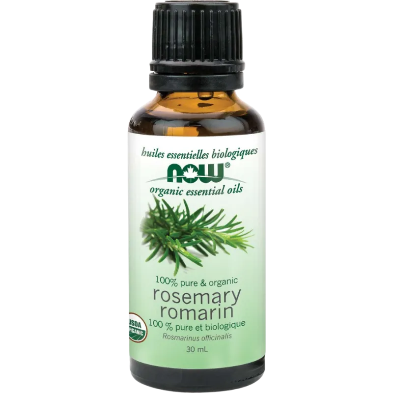 Huile de romarin biologique, 30 mL | Safest & Easiest Shopping Vitamins Online | VITASHOP