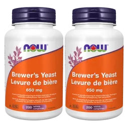 NOW Foods Brewer's Yeast 650 mg, 200 Tablets | 每天不同折扣, 全网最低价格 | 种类齐全的保健品店铺 VITASHOP, 只有你想不到, 没有你买不到 !