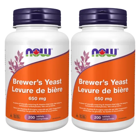 Levure de bière 650 mg, 200 comprimés | Safest & Easiest Shopping Vitamins Online | VITASHOP