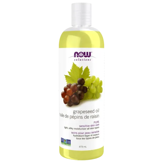 Grape Seed Oil, 473 mL | Safest & Easiest Shopping Vitamins Online | VITASHOP