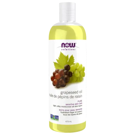 Grape Seed Oil, 473 mL | Safest & Easiest Shopping Vitamins Online | VITASHOP