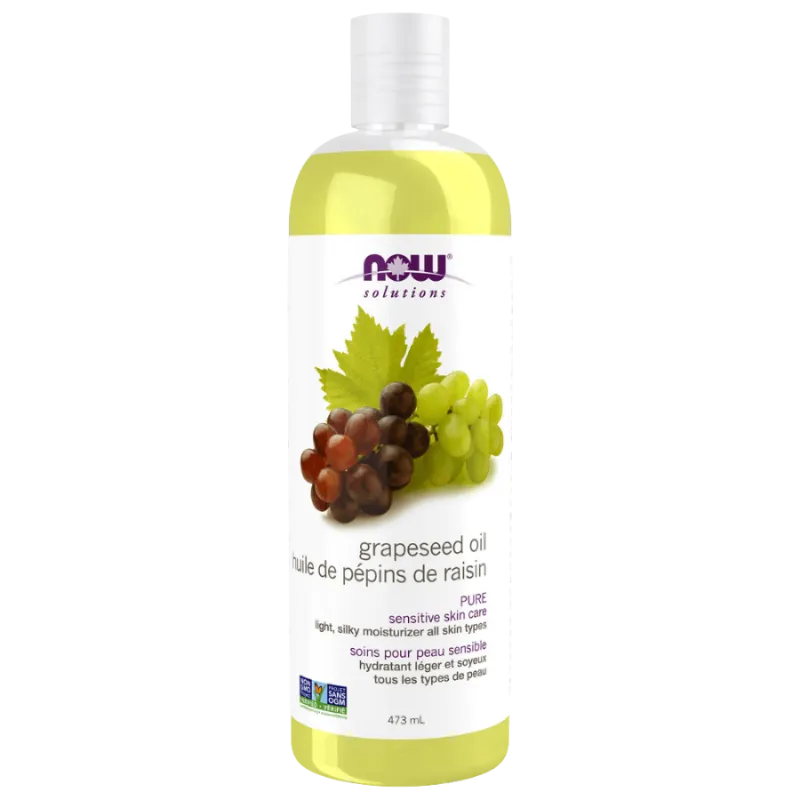 Grape Seed Oil, 473 mL | Safest & Easiest Shopping Vitamins Online | VITASHOP