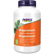 NOW Foods Magnesium Malate, 180 Tablets | Unbeatable Prices, Daily Deals | VITASHOP