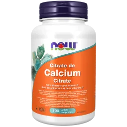 NOW Foods Calcium Citrate with Minerals & Vitamin D, 100 Tablets | Unbeatable Prices, Daily Deals | VITASHOP
