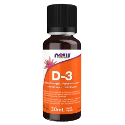 NOW Foods 나우 푸드 엑스트라 스트렝스 비타민 D-3 1000IU/드롭, 30mL | 매일 업데이트되는 특가 상품 | VITASHOP