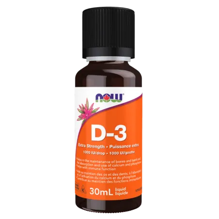 Extra Strength Vitamine D-3 1000 UI / goutte, 30 mL | Safest & Easiest Shopping Vitamins Online | VITASHOP