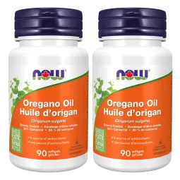 NOW Foods [2 FOR DEAL] Oregano Oil, 90 Softgels | Unbeatable Prices, Daily Deals | VITASHOP
