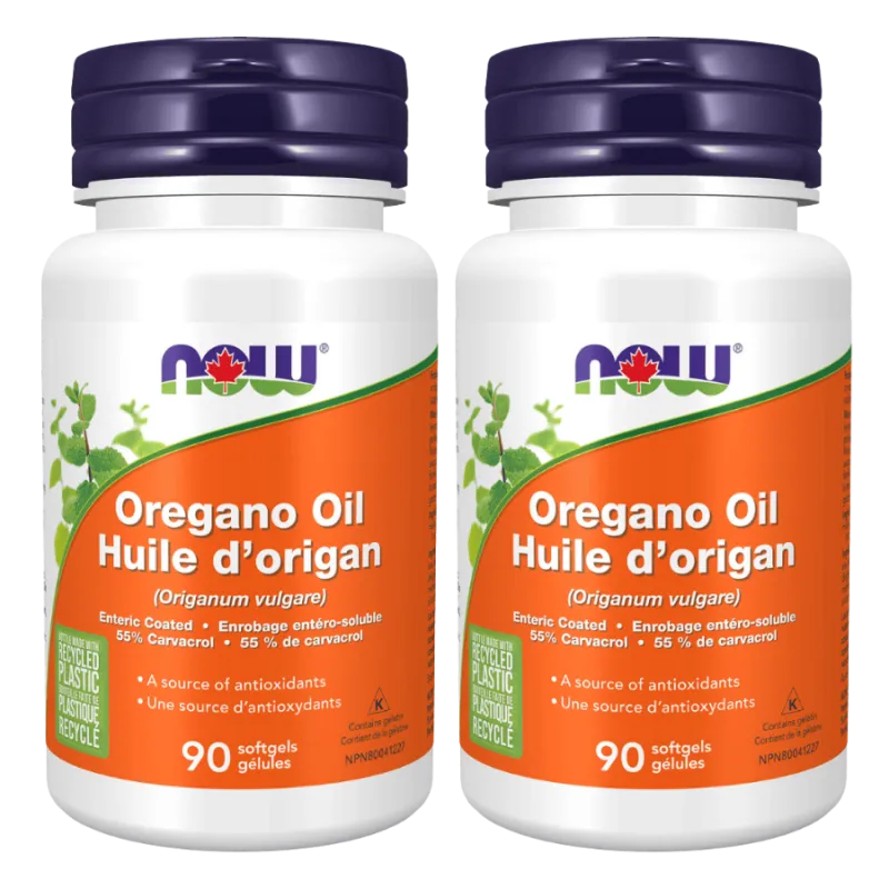 NOW Foods [2 FOR DEAL] Oregano Oil, 90 Softgels | 매일 업데이트되는 특가 상품 | VITASHOP