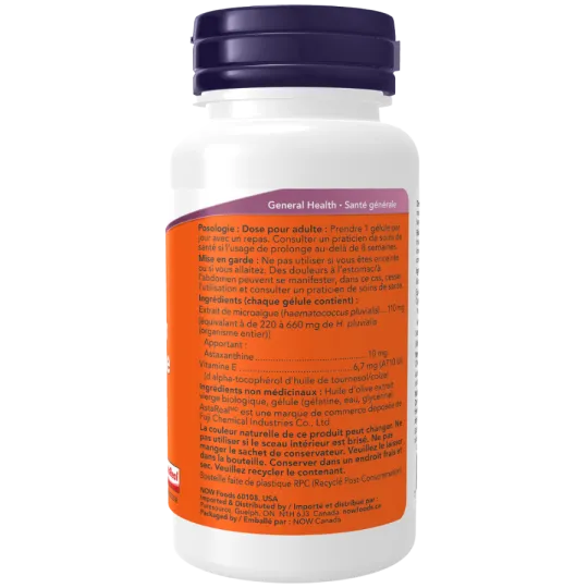 Astaxanthine 10 mg, 60 gélules | Safest & Easiest Shopping Vitamins Online | VITASHOP
