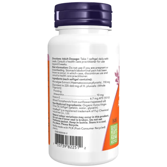 Astaxanthine 10 mg, 60 gélules | Safest & Easiest Shopping Vitamins Online | VITASHOP
