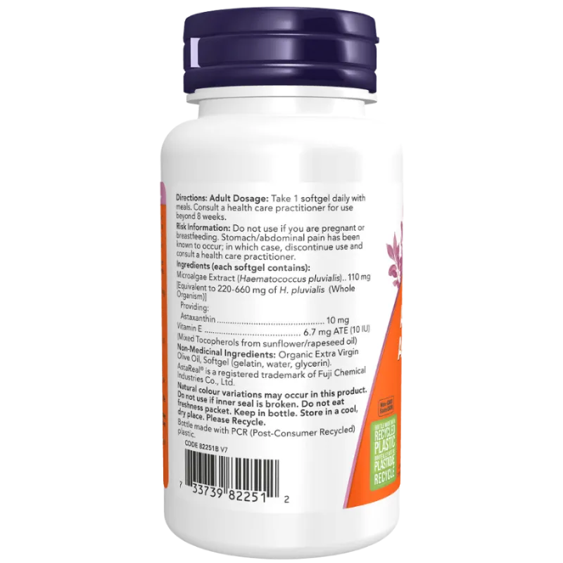 Astaxanthine 10 mg, 60 gélules | Safest & Easiest Shopping Vitamins Online | VITASHOP