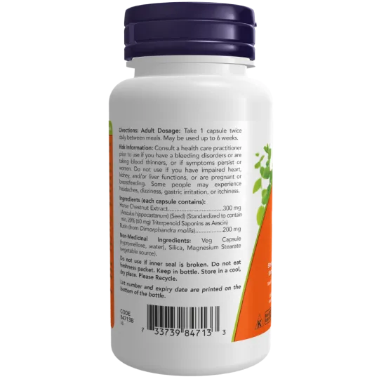 Extrait de marronnier d’Inde 300 mg, 90 gélules végétales | Safest & Easiest Shopping Vitamins Online | VITASHOP