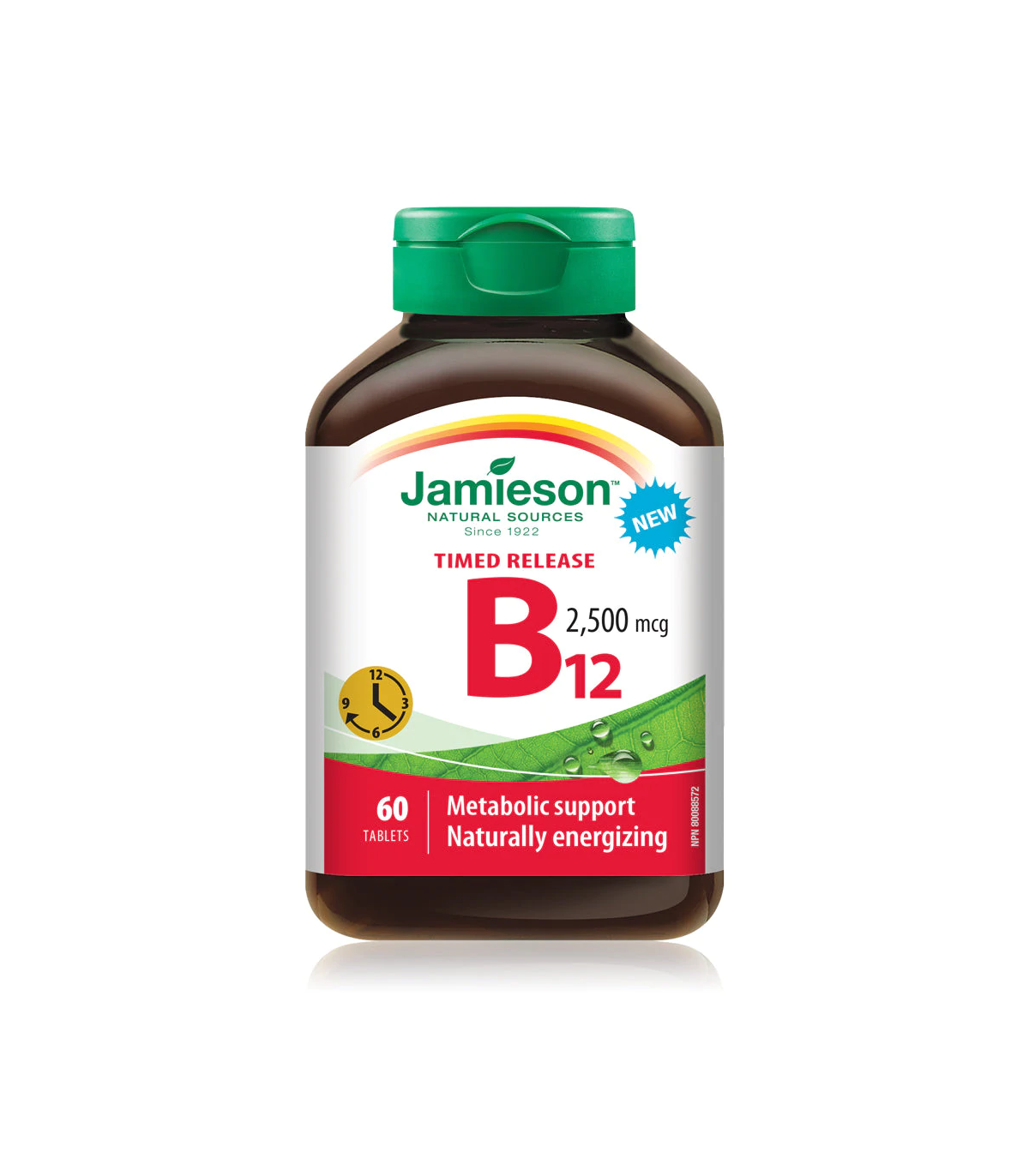 Jamieson Vitamin B12 2500 mcg Timed Release 60 Tablets | Unbeatable Prices, Daily Deals | VITASHOP