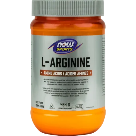 NOW Foods L-Arginine Pure Powder, 454 g | Unbeatable Prices, Daily Deals | VITASHOP