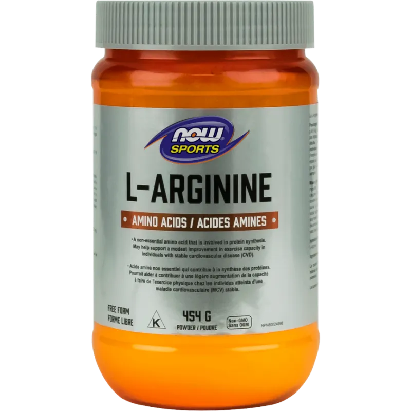 L-Arginine Pure Poudre, 454 g | Safest & Easiest Shopping Vitamins Online | VITASHOP