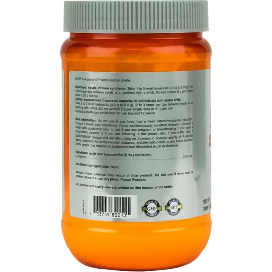 L-Arginine Pure Poudre, 454 g | Safest & Easiest Shopping Vitamins Online | VITASHOP