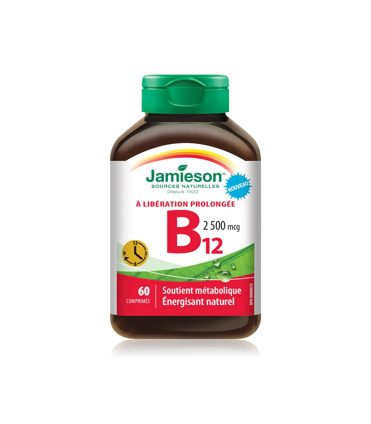 Jamieson Vitamin B12 2500 mcg Timed Release 60 Tablets | Unbeatable Prices, Daily Deals | VITASHOP