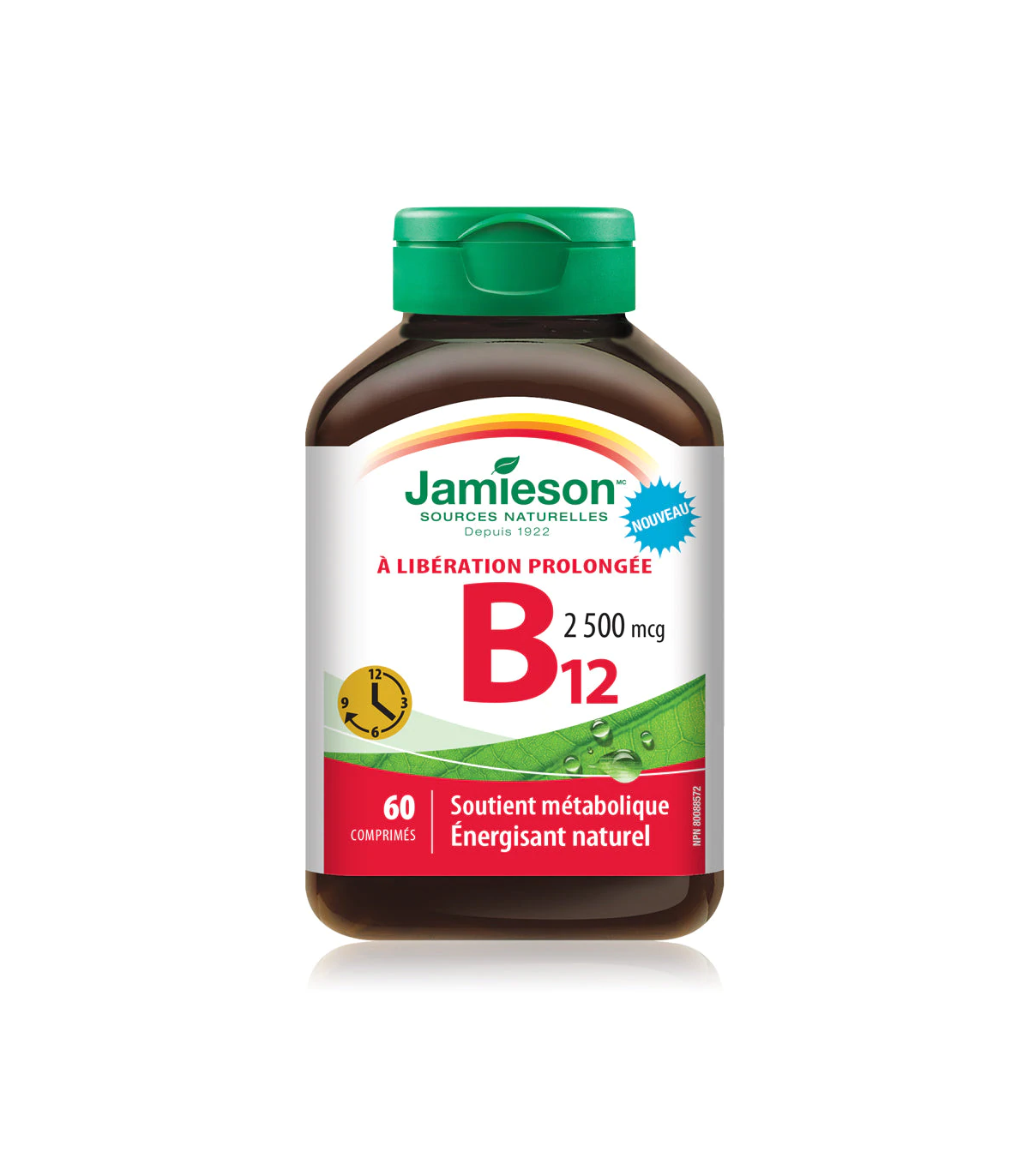 Jamieson Vitamin B12 2500 mcg Timed Release 60 Tablets | Unbeatable Prices, Daily Deals | VITASHOP