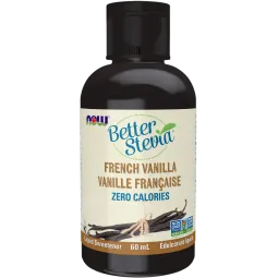 NOW Foods Stevia Liquid Extract (French Vanilla) 60mL | Unbeatable Prices, Daily Deals | VITASHOP