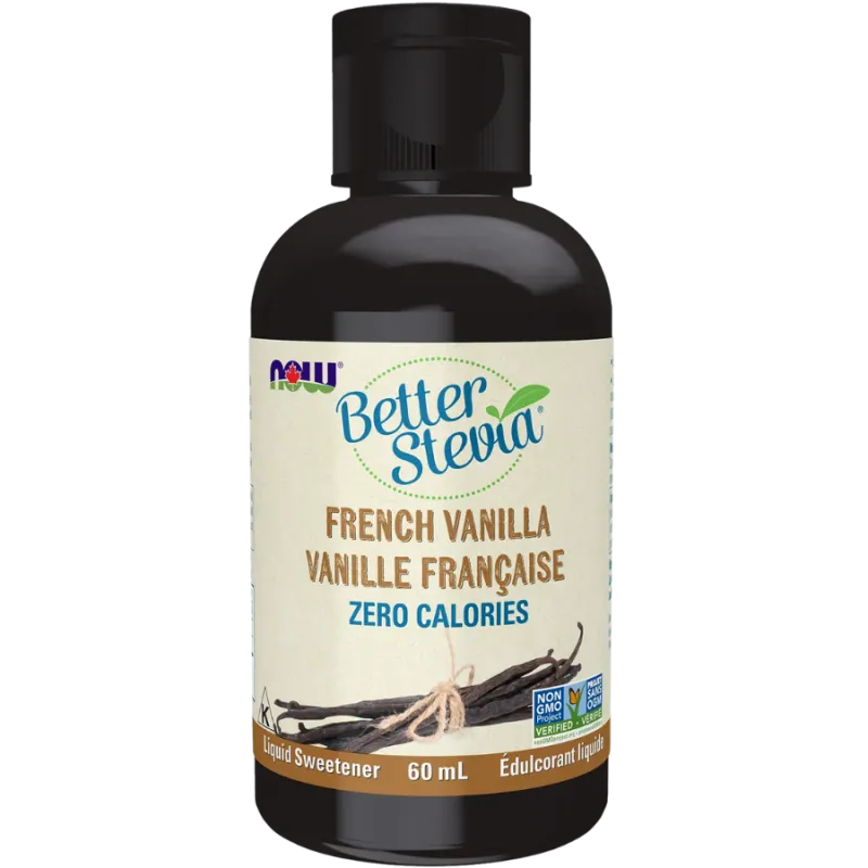 NOW Foods Stevia Liquid Extract (French Vanilla) 60mL | Unbeatable Prices, Daily Deals | VITASHOP