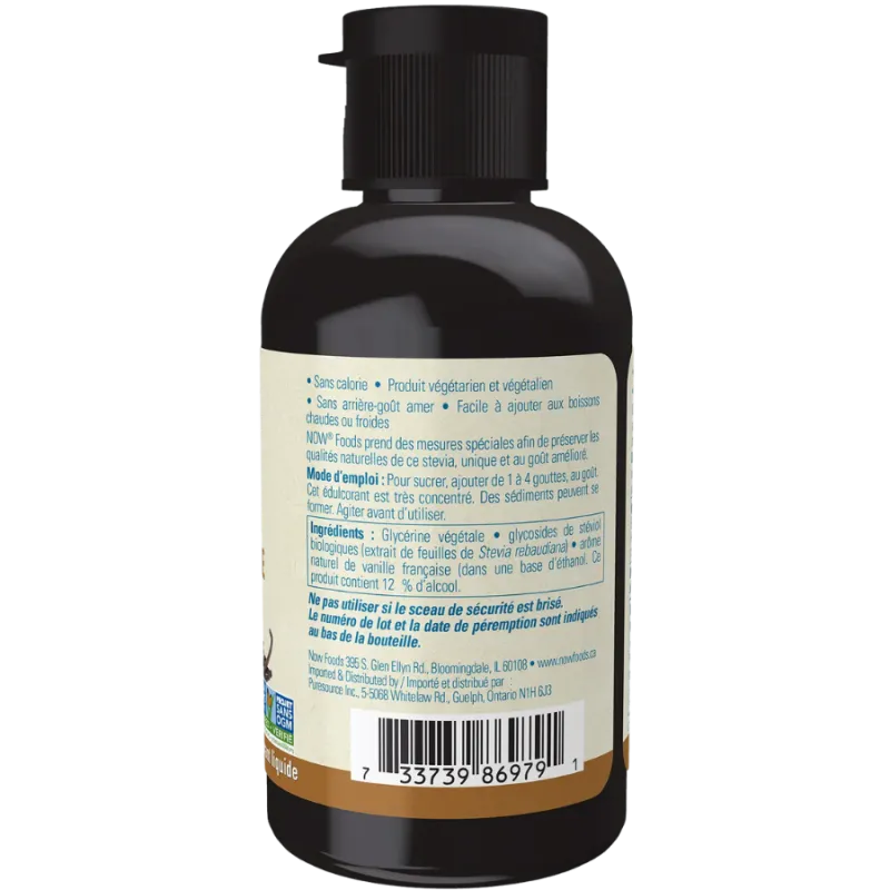 Stevia Liquid Extract (French Vanilla) 60mL  | Safest & Easiest Shopping Vitamins Online | VITASHOP