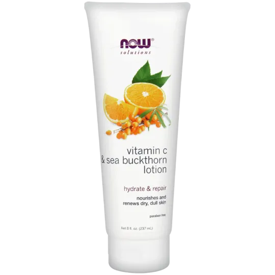 Vitamine C & Lotion à l’argousier, 237 mL | Safest & Easiest Shopping Vitamins Online | VITASHOP