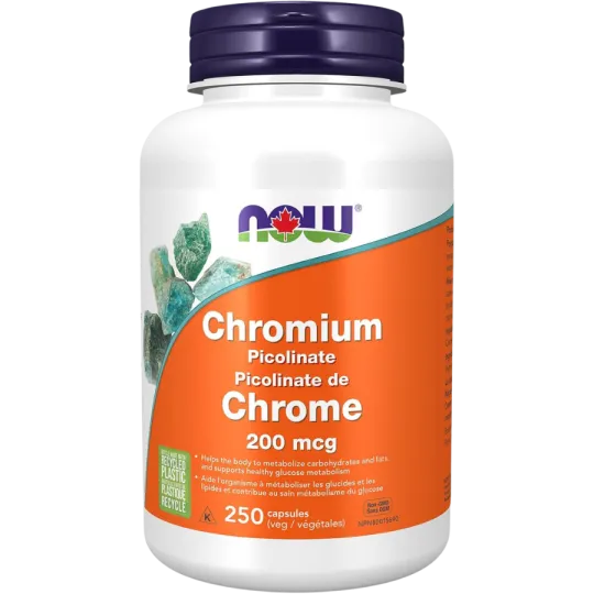 NOW Foods Chromium Picolinate 200 mcg, 250 Capsules | 每天不同折扣, 全网最低价格 | 种类齐全的保健品店铺 VITASHOP, 只有你想不到, 没有你买不到 !
