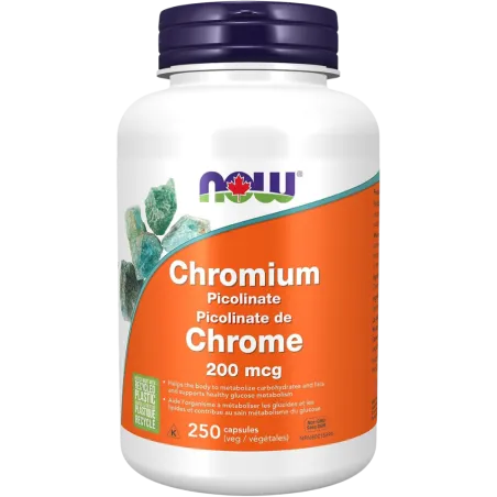 NOW Foods Chromium Picolinate 200 mcg, 250 Capsules | 每天不同折扣, 全网最低价格 | 种类齐全的保健品店铺 VITASHOP, 只有你想不到, 没有你买不到 !