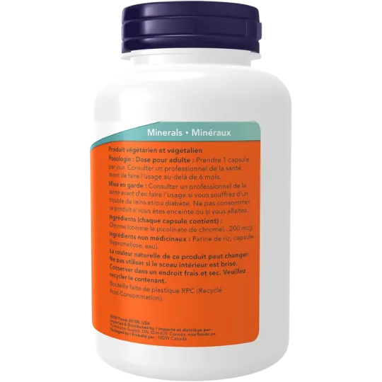 NOW Foods Chromium Picolinate 200 mcg, 250 Capsules | 每天不同折扣, 全网最低价格 | 种类齐全的保健品店铺 VITASHOP, 只有你想不到, 没有你买不到 !