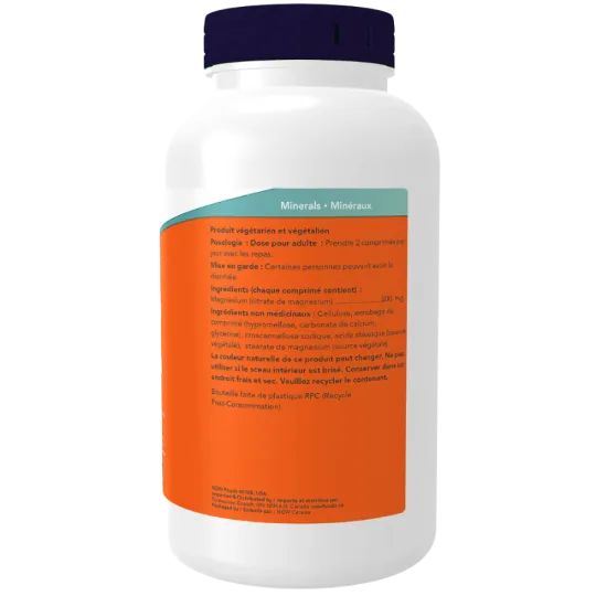 NOW Foods Magnesium Citrate 200 mg, 250 Tablets | Unbeatable Prices, Daily Deals | VITASHOP