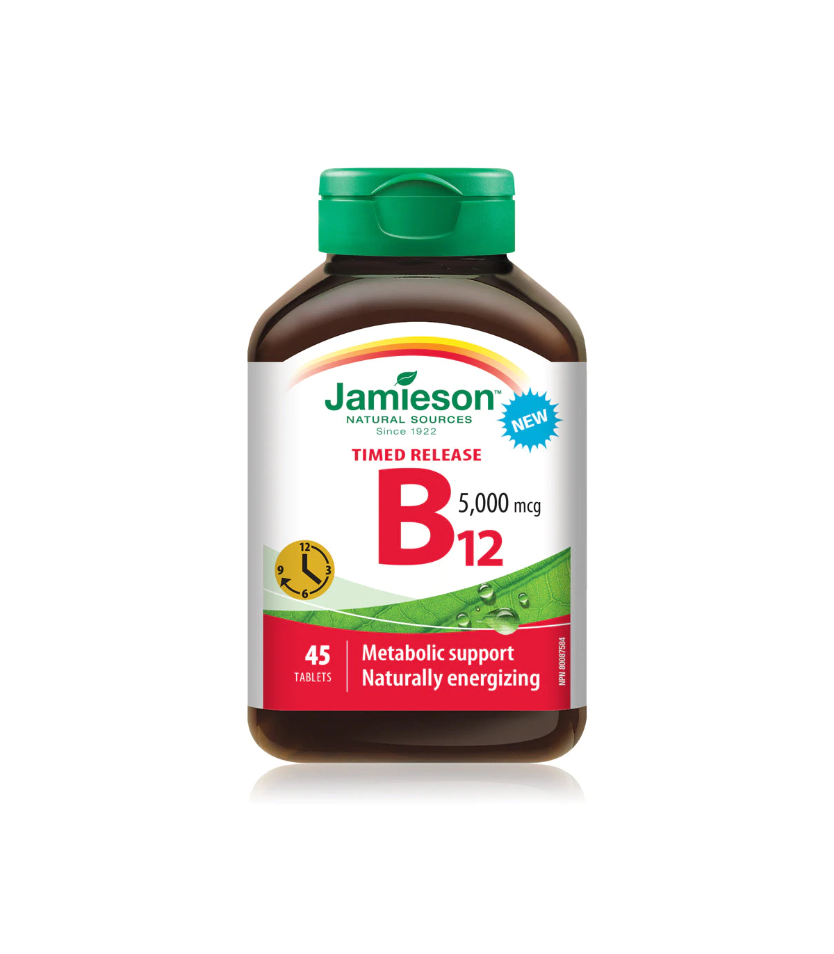 Vitamin B12 5000 mcg Timed Release 45 Tablets | Safest & Easiest Shopping Vitamins Online | VITASHOP