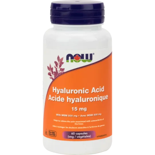 Acide Hyaluronique 15 mg, 60 Gélules Végétales | Safest & Easiest Shopping Vitamins Online | VITASHOP