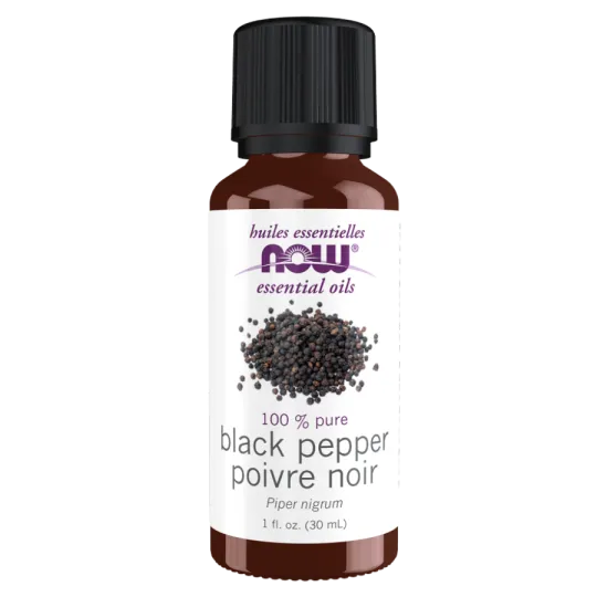 NOW Foods Black Pepper Oil, 30 mL | Unbeatable Prices, Daily Deals | VITASHOP