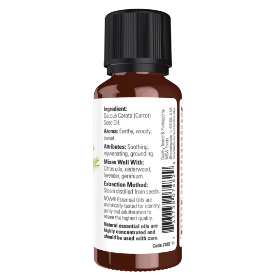 NOW Foods Carrot Seed Oil, 30 mL | Unbeatable Prices, Daily Deals | VITASHOP