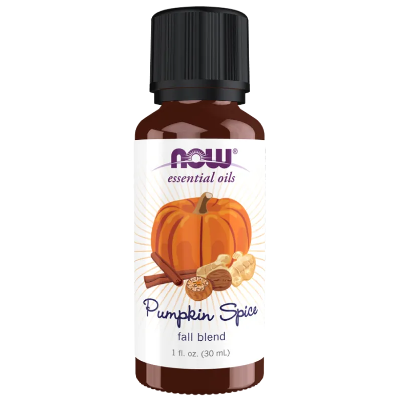 NOW Foods Pumpkin Spice Essential Oil Blend 30mL | Unbeatable Prices, Daily Deals | VITASHOP