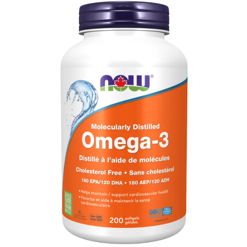 NOW Foods Omega-3 1000 mg, 200 Softgels | Unbeatable Prices, Daily Deals | VITASHOP