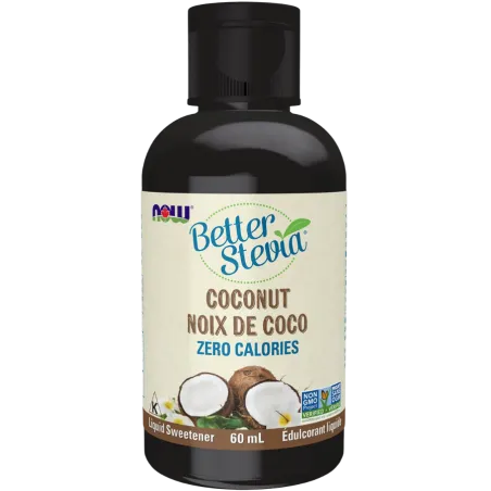 NOW Foods Stevia Liquid Extract (Coconut) 60mL | Unbeatable Prices, Daily Deals | VITASHOP
