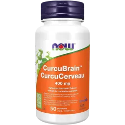 CurcuBrain 400 mg, 50 gélules végétales | Safest & Easiest Shopping Vitamins Online | VITASHOP