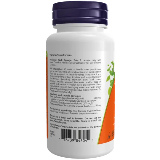 EGCg Extrait de Thé Vert 400 mg, 90 Capsules | Safest & Easiest Shopping Vitamins Online | VITASHOP
