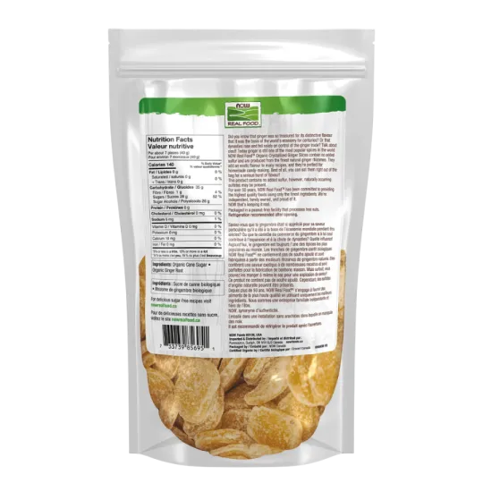 Gingembre cristallisé, 340 g | Safest & Easiest Shopping Vitamins Online | VITASHOP