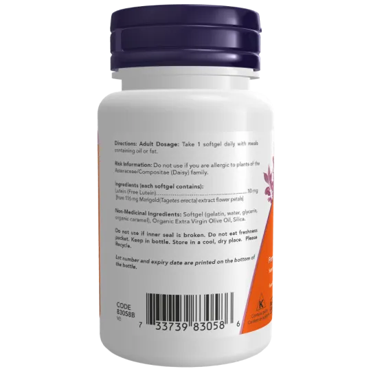 Lutéine 10 mg, 60 gélules | Safest & Easiest Shopping Vitamins Online | VITASHOP