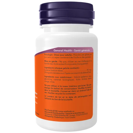 Lutéine 10 mg, 60 gélules | Safest & Easiest Shopping Vitamins Online | VITASHOP