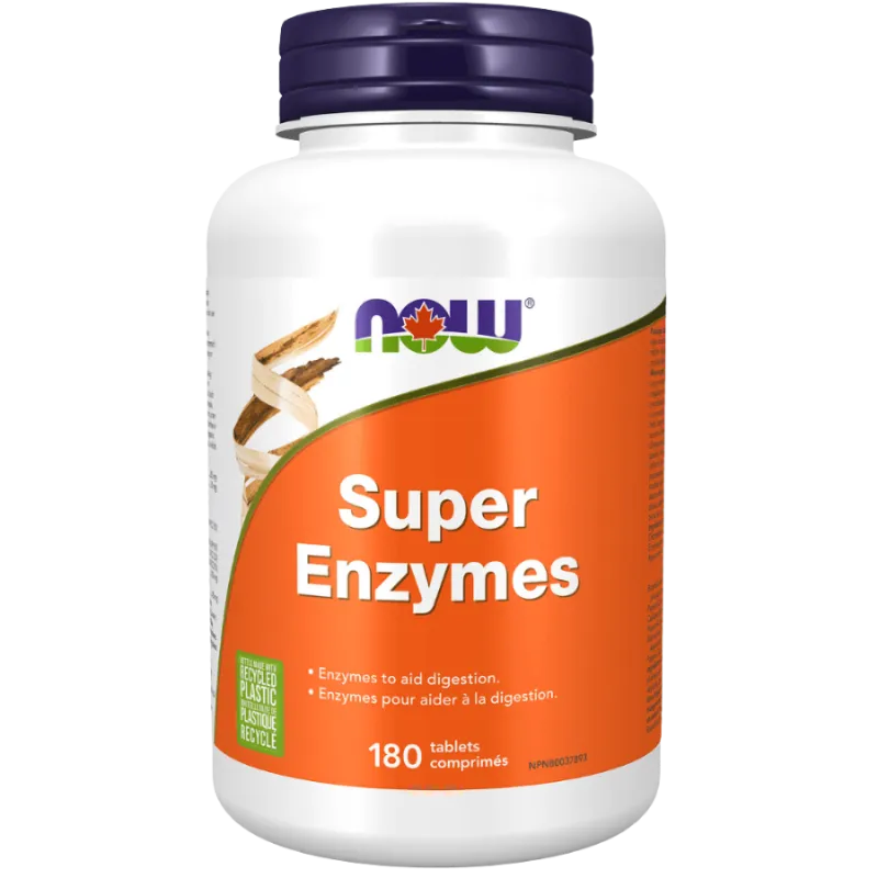 NOW Foods Super Enzymes, 180 Tablets | 每天不同折扣, 全网最低价格 | 种类齐全的保健品店铺 VITASHOP, 只有你想不到, 没有你买不到 !